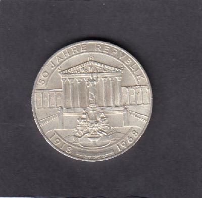 Beschrijving: 50 Schillings  50Th.ANN.REP.